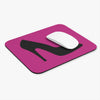 Pink With Black High Heel Mouse Pad