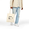'Music is Life' Tote Bag - Eco-Friendly Cotton Canvas Bag