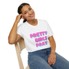 White & Pink 'Pretty Girls Pray' Softstyle T-Shirt