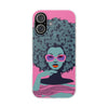 Funky Afro Chic Design Flexi IPhone Case