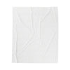 White Fashionista Velveteen Plush Blanket