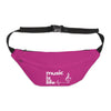 Pink Music is Life Fanny Pack