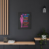 Black & Pink 'To All The Ladies' Canvas Wall Art