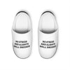 Women’s White Cozy 'No Stress' Design House Slippers