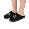 Women’s Black Cozy 'No Stress' Design House Slippers