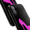 Black Stylish Pink Heel Tough IPhone Case