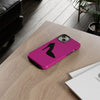 Pink Stylish Black Heel Tough Iphone Case