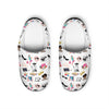 Cozy Womens Indoor Fashionista Art Printed Slippers