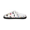 Cozy Womens Indoor Fashionista Art Printed Slippers