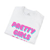 White & Pink 'Pretty Girls Pray' Softstyle T-Shirt
