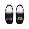 Women’s Black Cozy 'No Stress' Design House Slippers