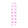 White & Pink Stylish High Heel Bookmark