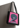Afro Art Girl Black Design Tote Bag