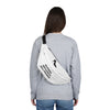 White 'No Stress' Fanny Pack