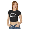 Black Music is Life Women's Crop Tee