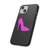 Black Stylish Pink Heel Tough IPhone Case