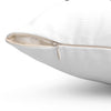 White & Black Heel Square Pillow