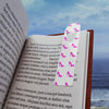 White & Pink Stylish High Heel Bookmark