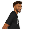 Black & White 'Music Is Life' Unisex Softstyle Graphic T-Shirt