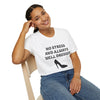 White 'No Stress' Soft-Style T-Shirt