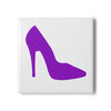 Purple Heel Ceramic Coaster