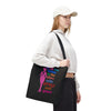 Black "To All the Ladies in the Place with Style and Grace" Tote Bag
