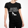 Black 'No Stress' Soft-Style T-Shirt