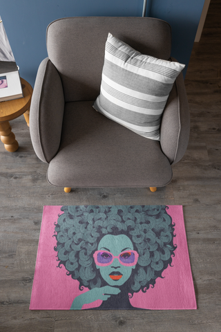 Bold Afro Chic Design Area Rug - Statement Home Decor