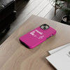 Pink 'Music is Life' IPhone Case