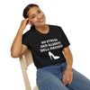 Black 'No Stress' Soft-Style T-Shirt