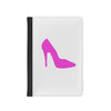 White With Pink High Heel Passport Cover