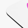 White With Pink High Heel Mouse Pad