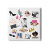 Fashionista Printed Ceramic Coaster Set