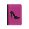 Pink With Black High Heel Passport Cover