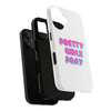 White & Pink 'Pretty Girls Pray' Tough Iphone Case