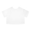 White Fashionista Design Women's Cropped T-Shirt