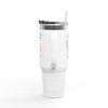 White 'To All The Ladies' Stylish Insulated Tumbler Travel Mug - 40oz