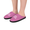 Light Pink Women’s Cozy 'No Stress' Design House Slippers