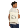 'Music is Life' Tote Bag - Eco-Friendly Cotton Canvas Bag
