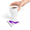 Purple Heel Ceramic Coaster