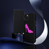 Black Stylish Pink Heel Tough IPhone Case