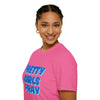 Pink & Blue 'Pretty Girls Pray' Softstyle T-Shirt