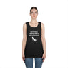 Black & White 'No Stress' Tank Top - Heavy Cotton