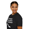 Black 'No Stress' Soft-Style T-Shirt