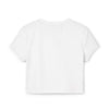 White Music is Life Women's Crop Tee