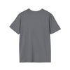 Gray & White 'Music Is Life' Unisex Softstyle Graphic T-Shirt