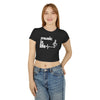 Black Music is Life Women's Crop Tee