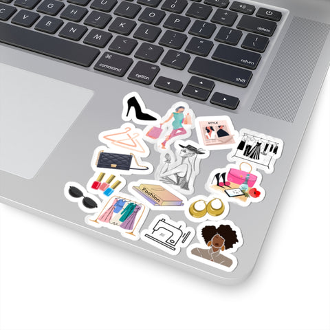 Fashionista Kiss-Cut Stickers Set