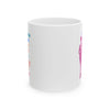 White & Pink 'To All The Ladies' Ceramic Mug