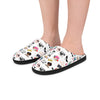 Cozy Womens Indoor Fashionista Art Printed Slippers